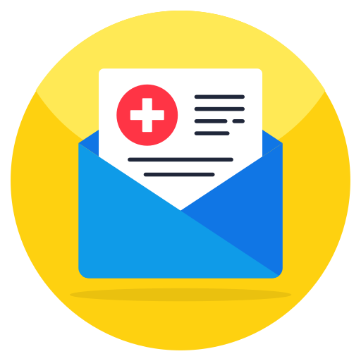 informe médico icono gratis
