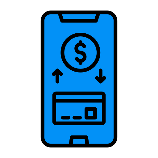 Digital money free icon Digital money free icon