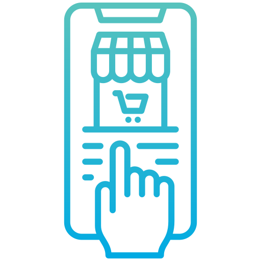 tienda en línea icono gratis