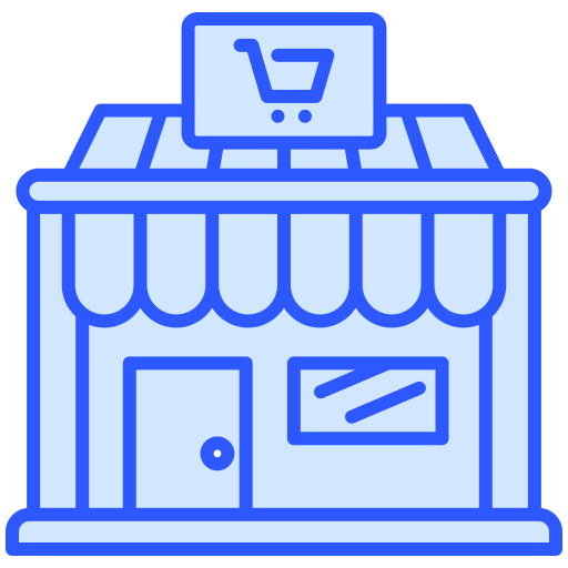 Retail store Generic Blue icon