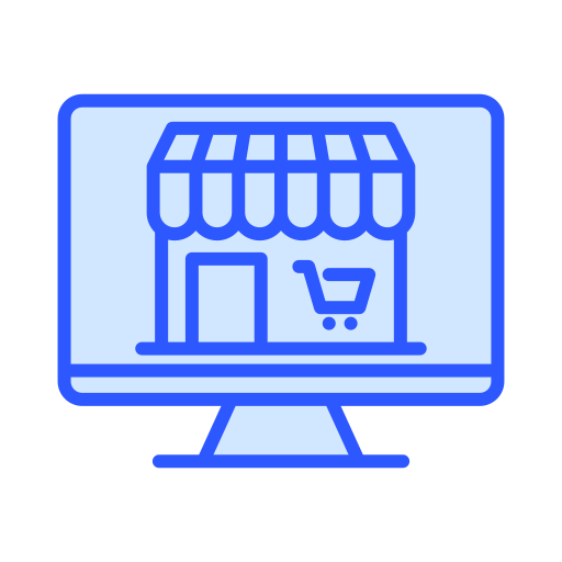 tienda online icono gratis