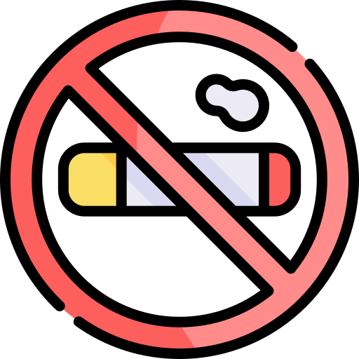 No smoking Kawaii Lineal color icon