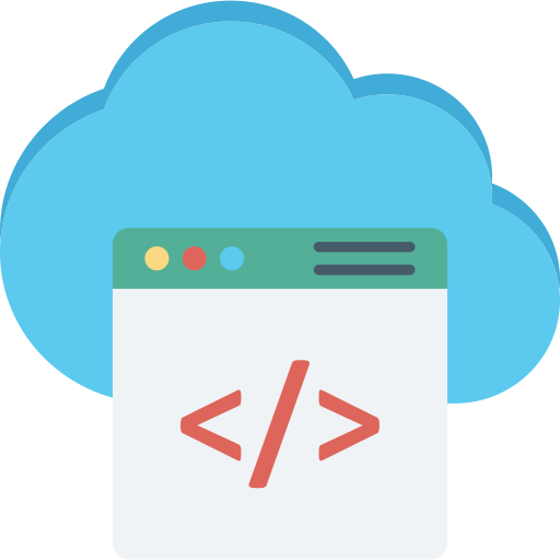 computación en la nube icono gratis