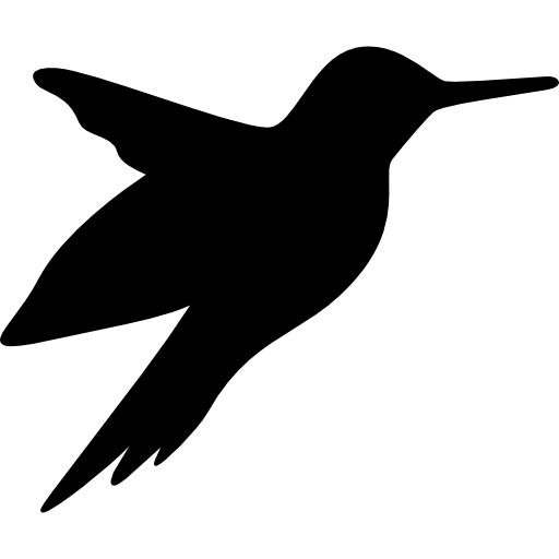 colibrí icono gratis