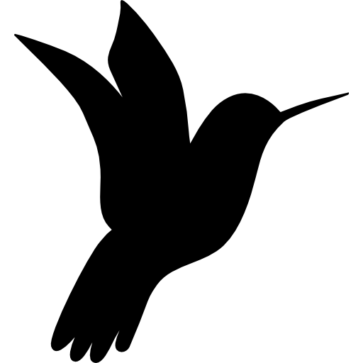 colibrí icono gratis