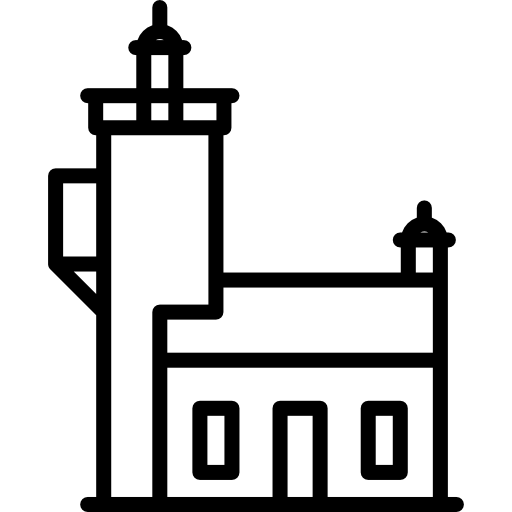 faro de tevennec francia icono gratis