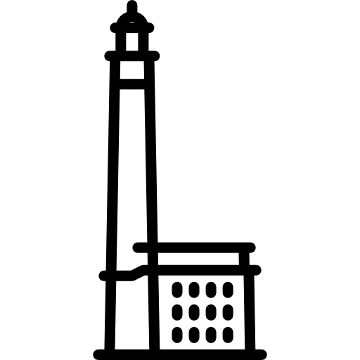 faro de roches douvres francia icono gratis