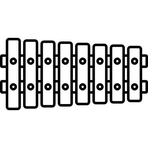 xilófono icono gratis