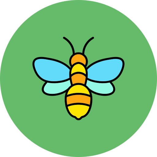 abeja icono gratis