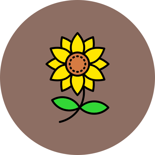 girasol icono gratis