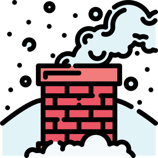 chimenea icono gratis
