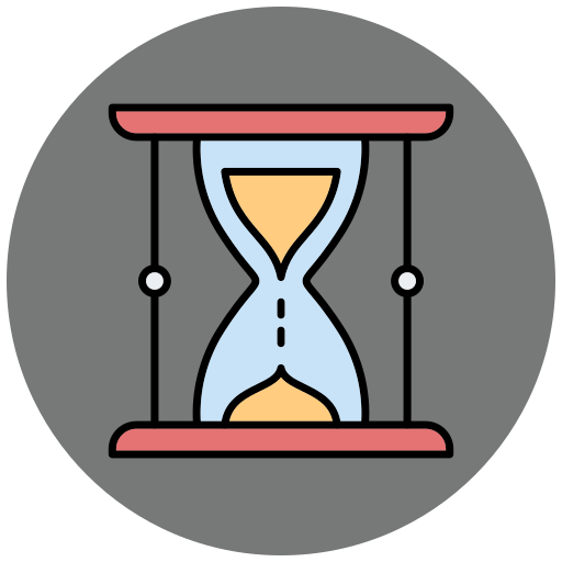 Hourglass Generic Outline Color icon