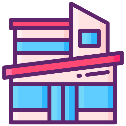 casa moderna icono gratis