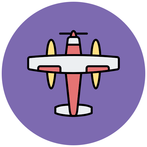 Seaplane - Free transport icons