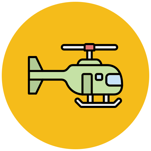 helicóptero icono gratis