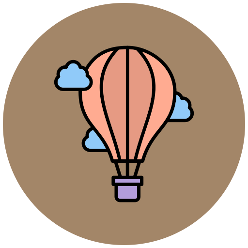 heißluftballon kostenlos Icon heißluftballon kostenlos Icon