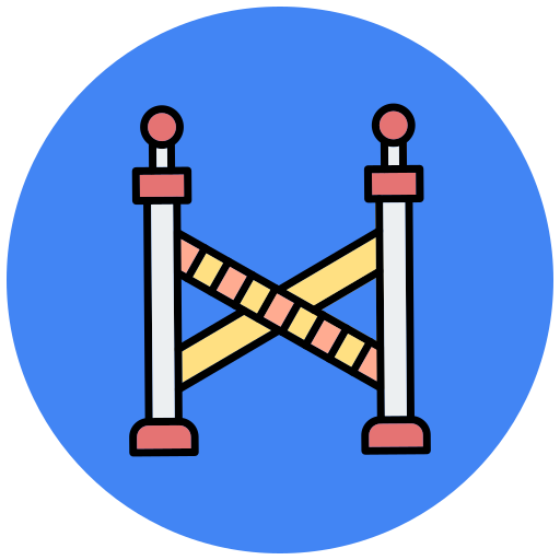 cerco policial icono gratis