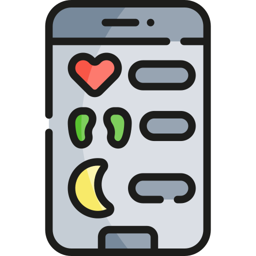 aplicación de salud diaria icono gratis