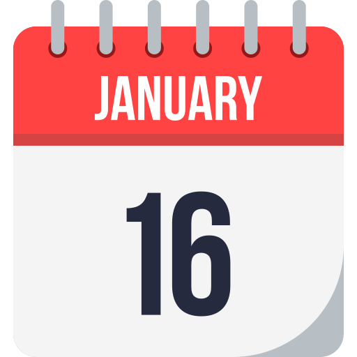 dieciséis icono gratis