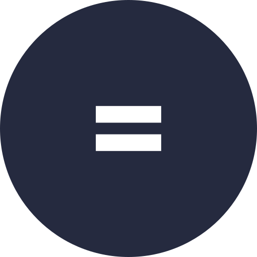 Equal Generic Glyph icon