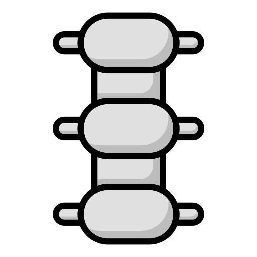 columna vertebral icono gratis