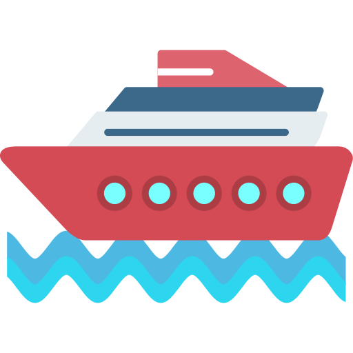 Cruise ship Generic Flat icon