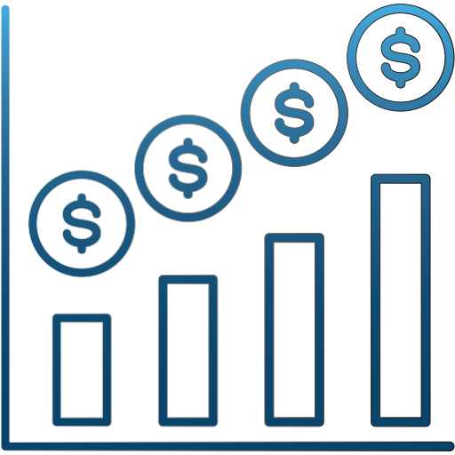 crecimiento icono gratis