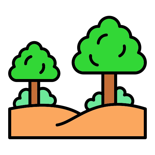 Forest Generic Outline Color icon