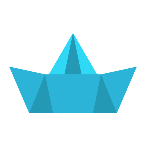 Paper boat Generic Flat icon