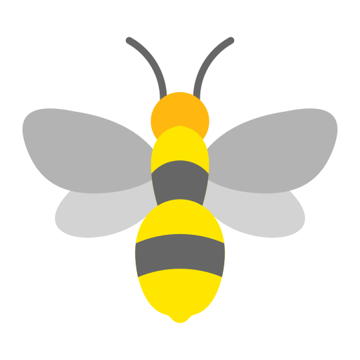 abeja icono gratis