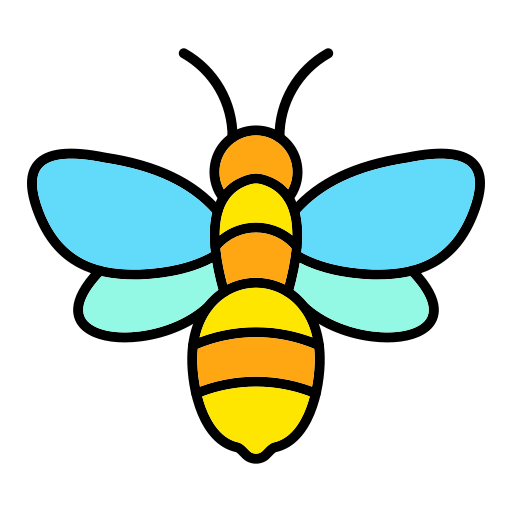 abeja icono gratis