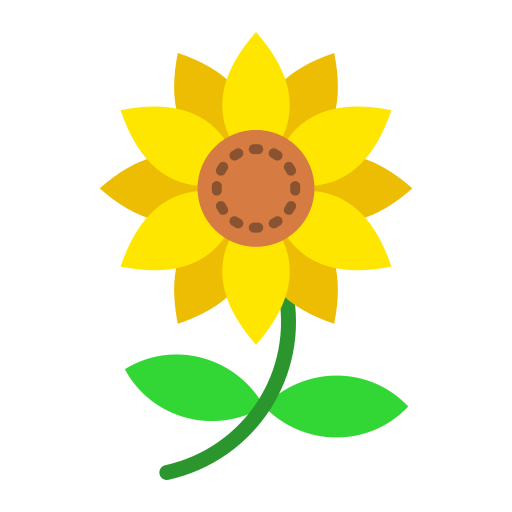 girasol icono gratis