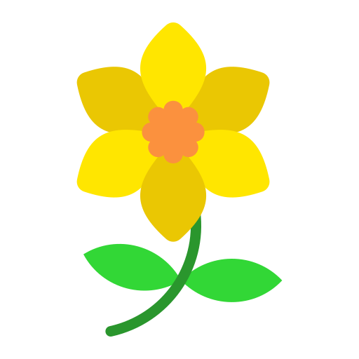 Daffodil Generic Flat icon