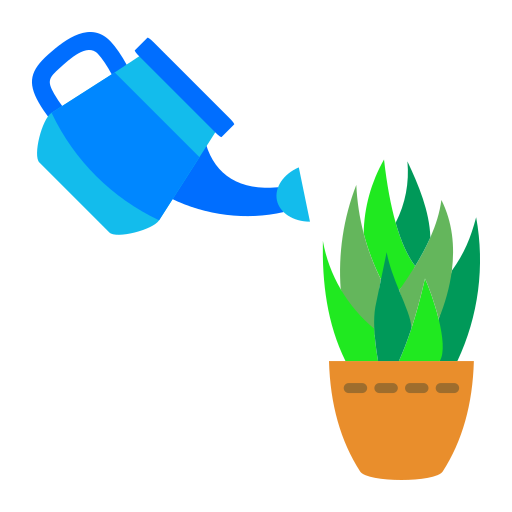 regando plantas icono gratis