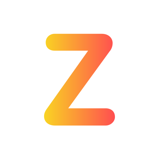 Letter z Generic Gradient icon