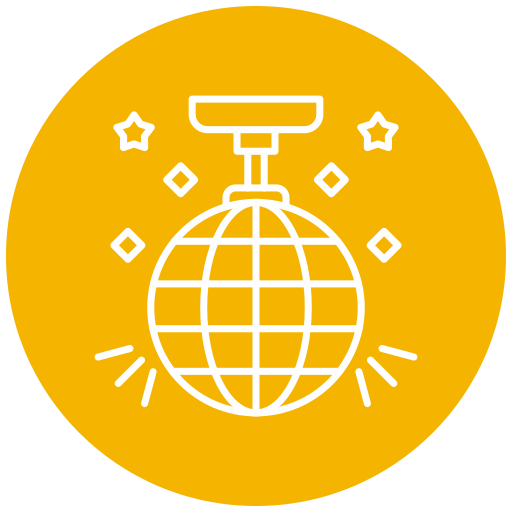 Disco ball free icon