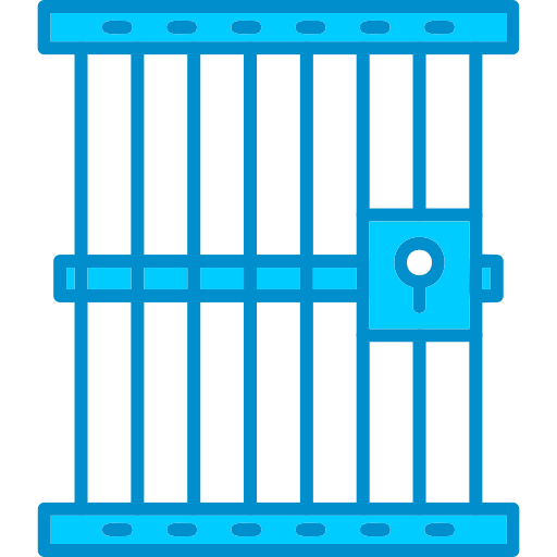 Jail Generic Blue icon