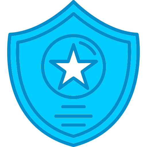 Sheriff Generic Blue icon