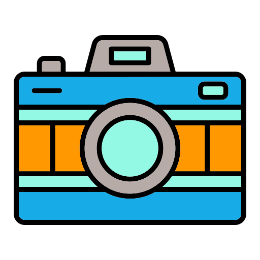 Camera Generic Outline Color icon