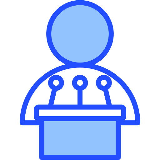 conferencia icono gratis