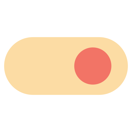 Toggle Button Generic Flat Icon