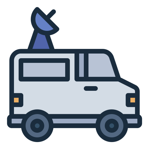 Van Generic Outline Color icon