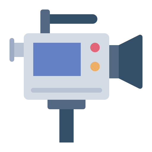 camara de video icono gratis