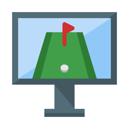 juego de golf icono gratis