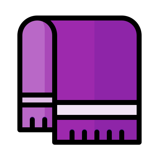 Towel Generic Outline Color Icon