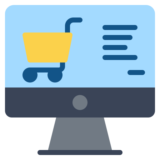 tienda online icono gratis