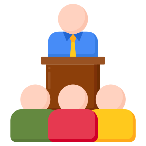 conférence Icône gratuit