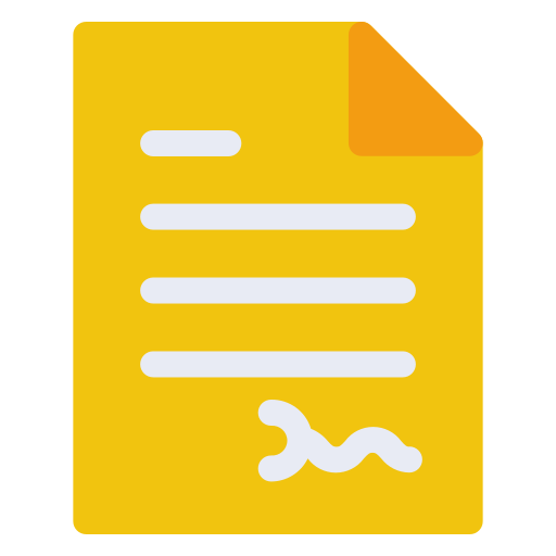 Contract Generic Flat icon