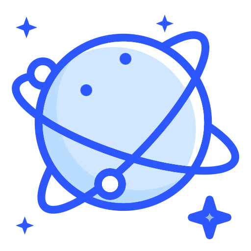 galaxia icono gratis