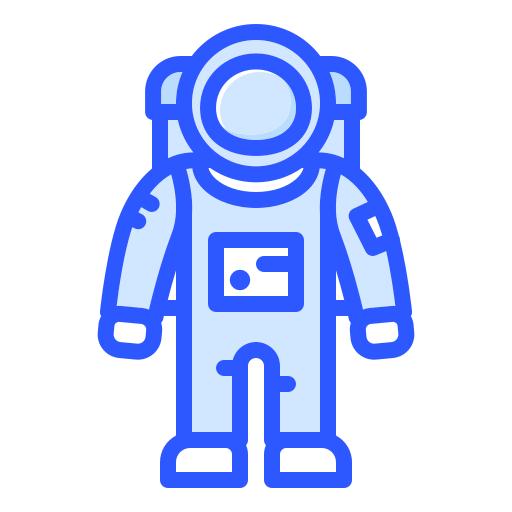 Astronaut Generic Blue icon